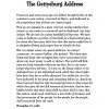 11 x 17 Gettsyburg Address Scroll Plaque